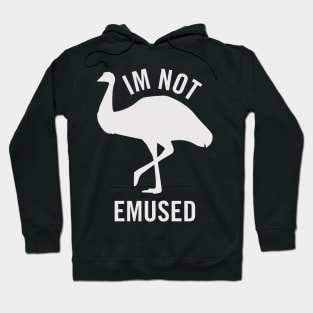 I'm not emused Hoodie